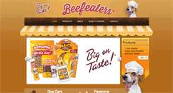 Desktop Screenshot of beefeaters.com